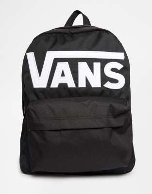 vans retro logo backpack