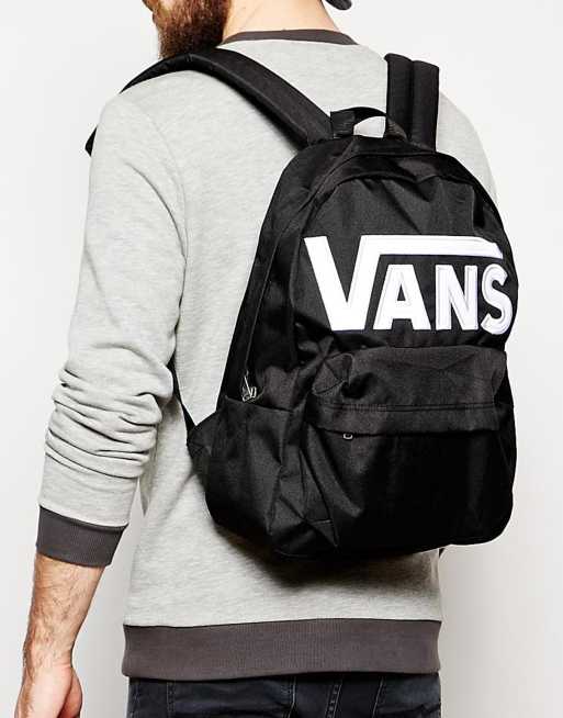 Spytte Republikanske parti Horn Vans Old Skool II Logo Backpack | ASOS