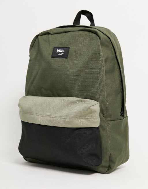 Olive green shop vans backpack