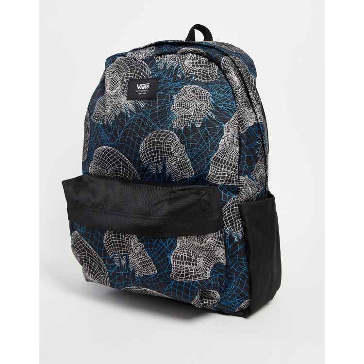 Vans store skull backpack