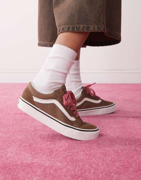 Vans Old skool in brown/pink - view 1