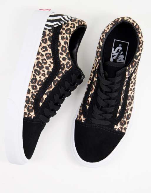 Vans – Old Skool – Kolorowe buty sportowe ze wzorem zwierzęcym – tylko w ASOS, 3 z 4
