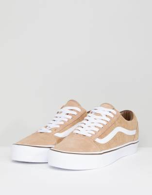 tan vans old skool