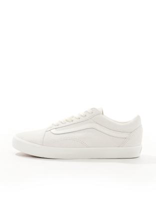 【VANS】 ★ Old Skool Low Pro ★ All White Vans Old Skool Lowpro sneakers in white | ASOS