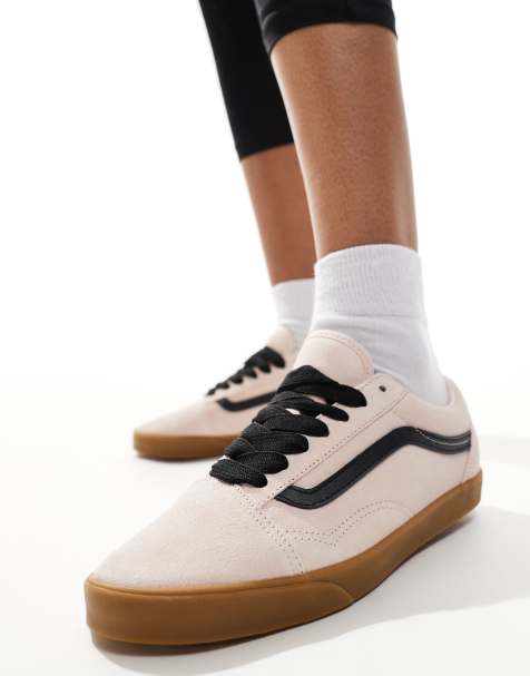Vans Old Skool Lowpro sneakers with rubber sole in light pink - view 1