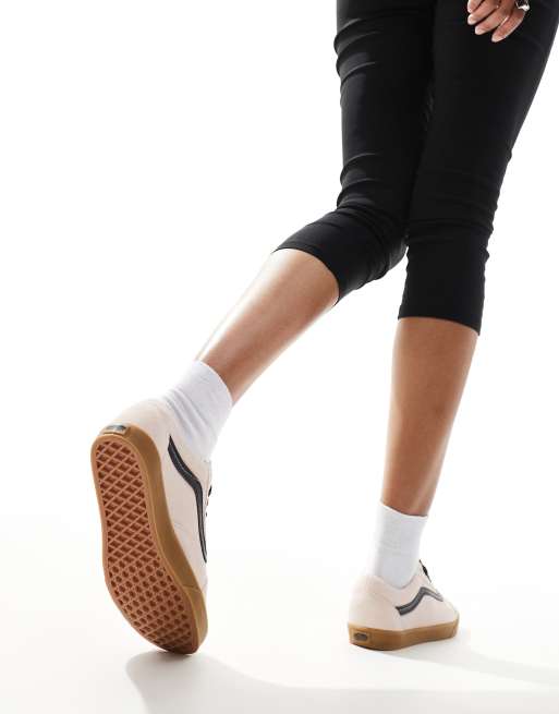 Vans Old Skool Lowpro sneakers with rubber sole in light