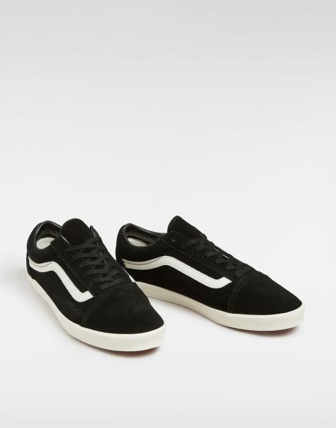 Vans Old skool lowpro trainers in black/marshmallow - view 1
