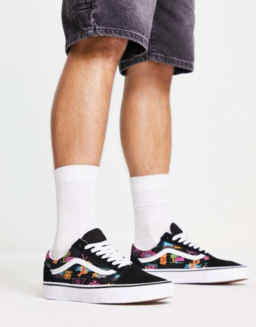 Vans - Old Skool Market - Sneakers in zwart  