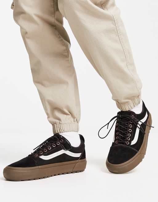 Vans – Old Skool MTE-1 – Czarne buty sportowe na gumowej podeszwie 