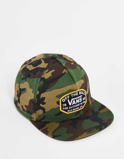 Vans 2025 camo snapback