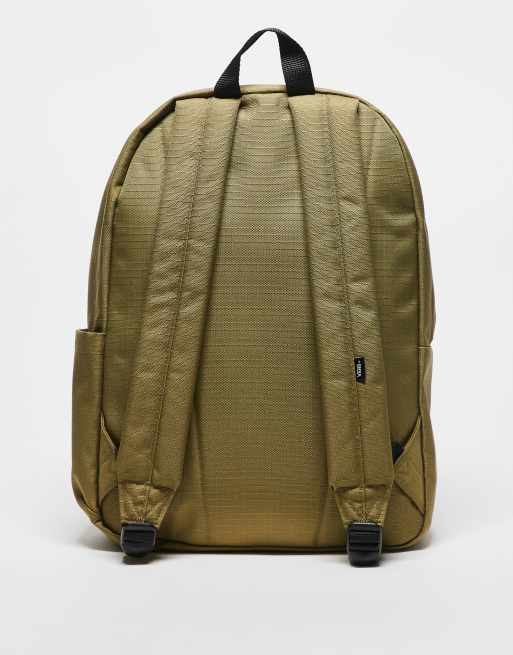 Vans – Old Skool – Oliwkowy klasyczny plecak ASOS