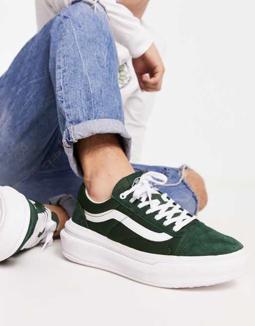 Vans old shop skool homme verte