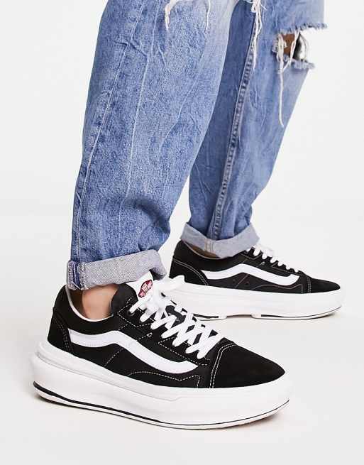 Vans Old Skool Overt Cc Checkerboard Sneakers in Black for Men