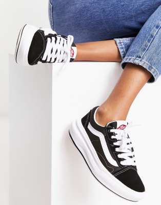 Vans Comfycush Old Skool Sneakers In Black