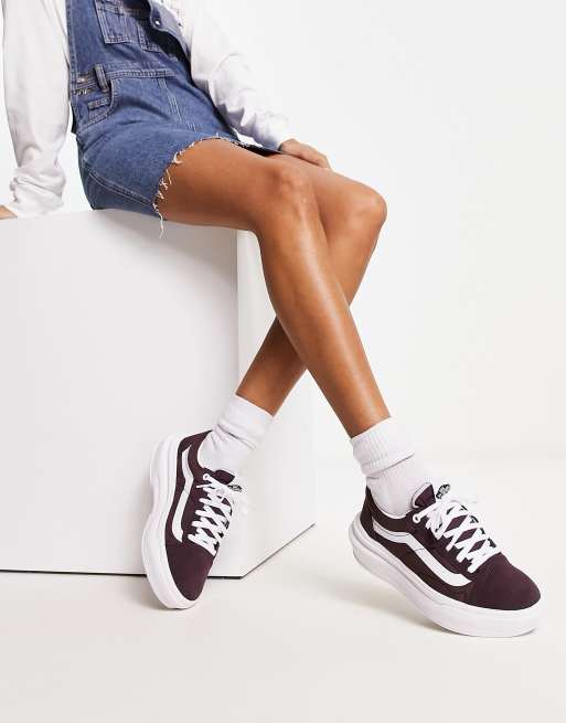 Alabama amplifikation molester Vans Old Skool Overt sneakers in dark purple | ASOS