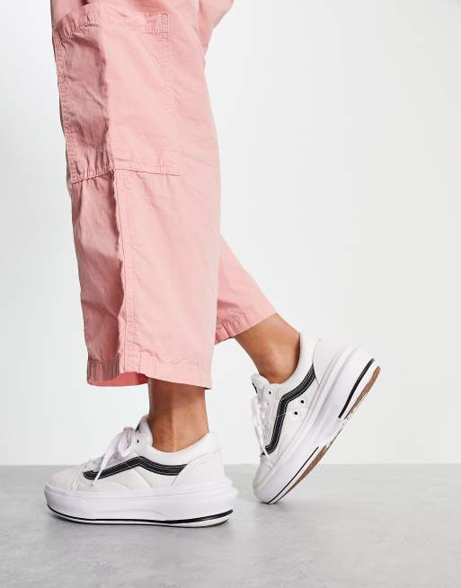 Skool Vans Outfit Pink And White Vans Mens Vans Old Skool Overt