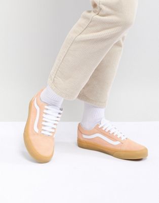 Vans Old Skool Pastel Orange Sneakers 