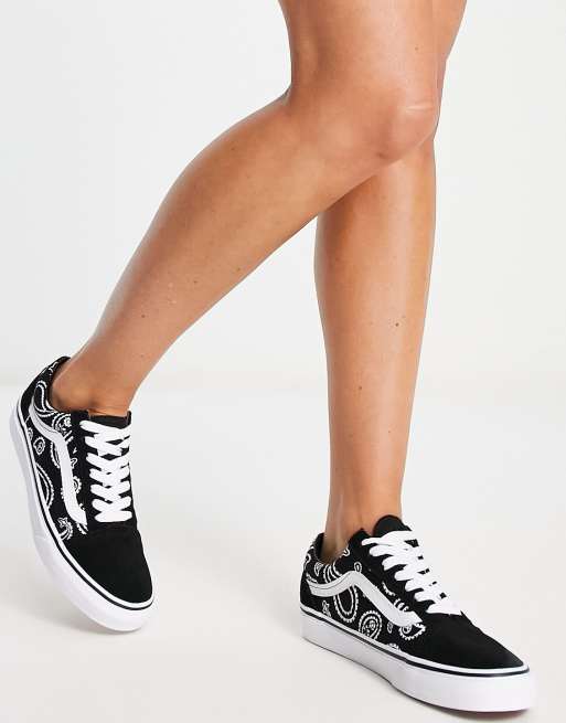 Vans store motif cachemire