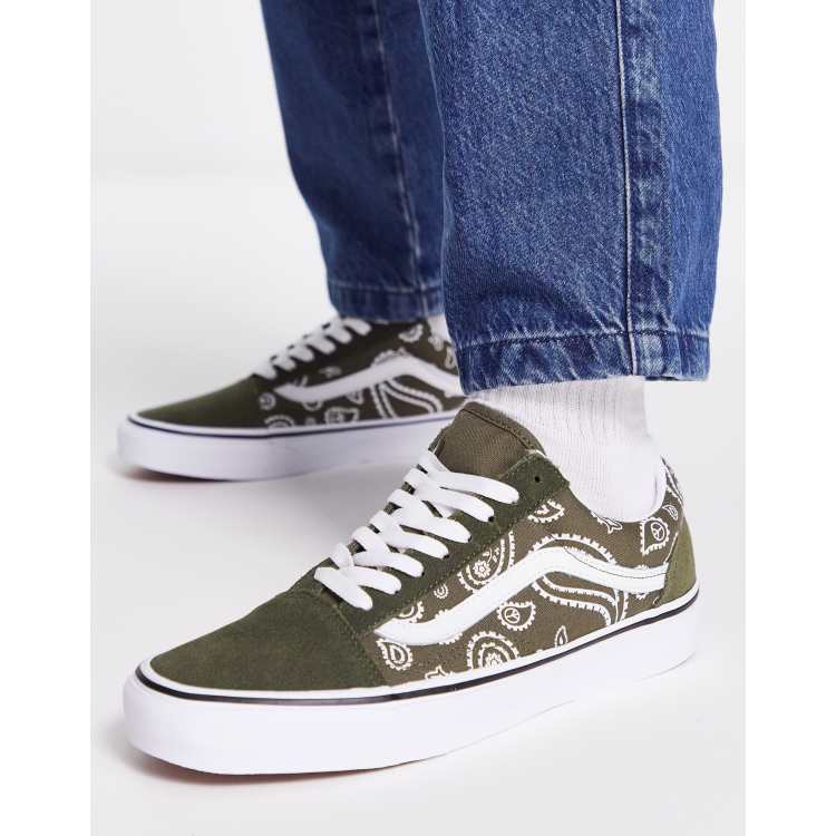 Vans best sale vert kaki