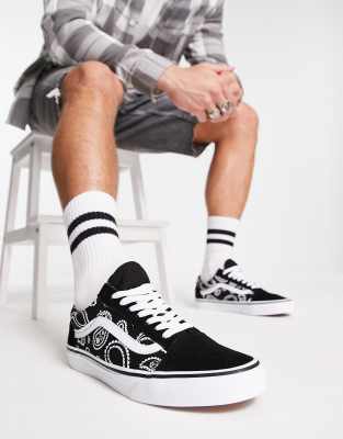 vans old skool men black