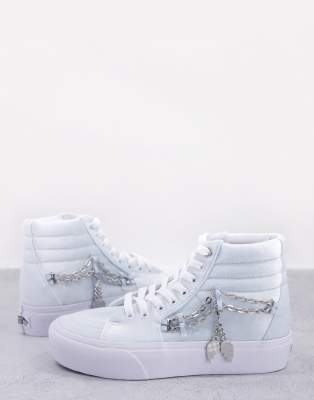 hightop light blue vans