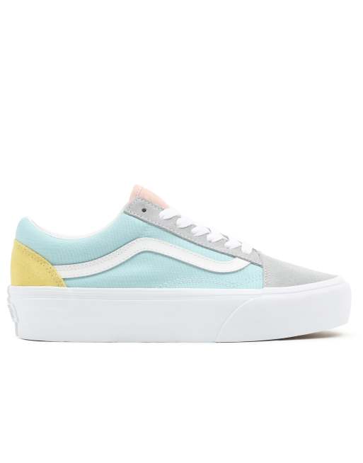 Color block hotsell old skool