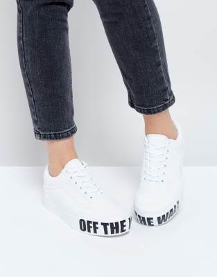 asos vans platform