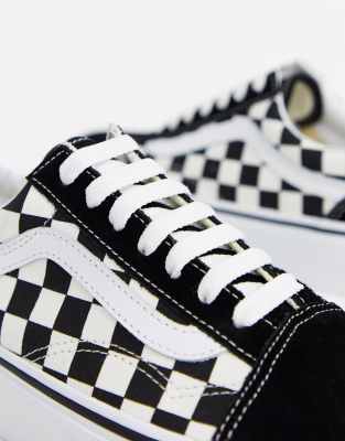 checkered vans asos