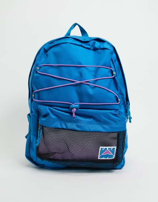 Vans old skool on sale 2 backpack blue