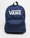 Vans Old Skool print backpack in dark blue