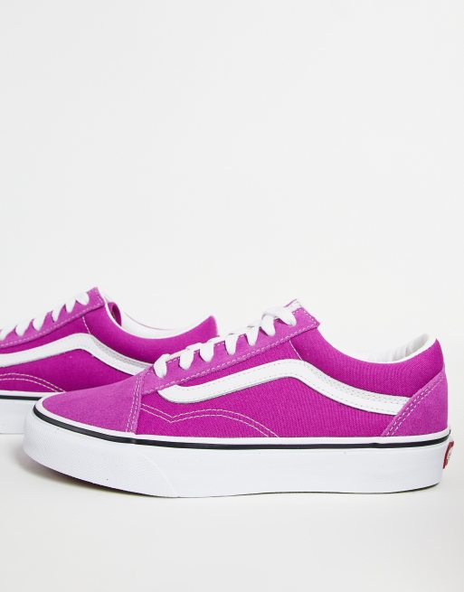 Vans old outlet school rosadas