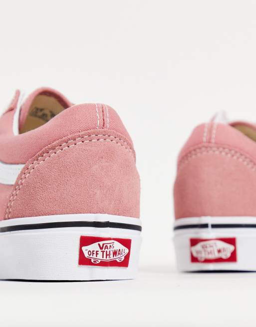 Vans off outlet the wall rosa