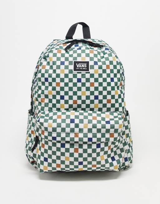 Vans Old Skool Sac dos motif damier Multicolore