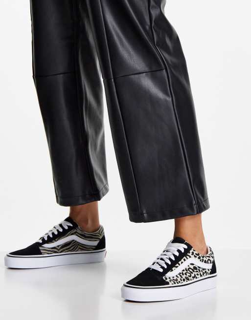 Vans old skool black on sale asos