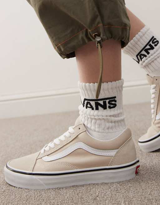 Vans - Old Skool - Scarpe da ginnastica beige | ASOS vans old skool beige