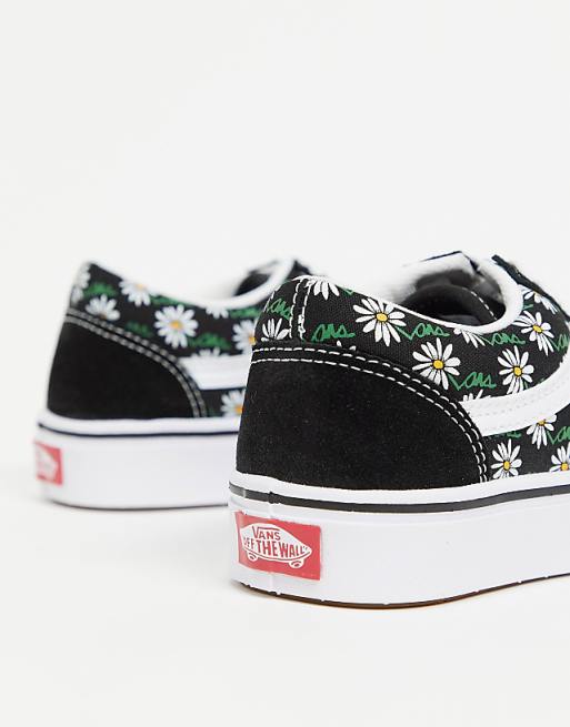 حماية الجوال Vans Old Skool Scribble Flower trainers in black حماية الجوال حماية الجوال Vans Old Skool Scribble Flower trainers in black حماية الجوال