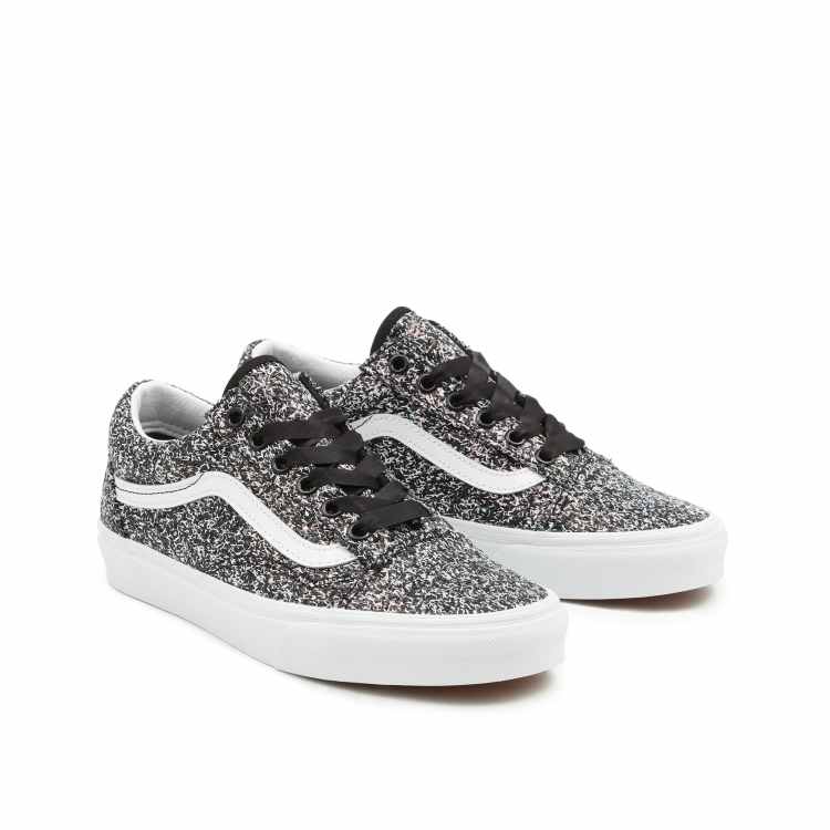 Glitter best sale vans womens