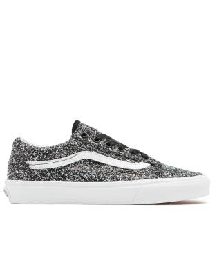 vans argento brillantini