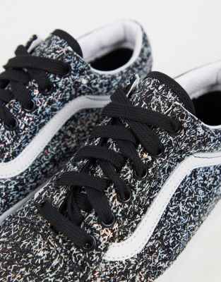 shiny white sneakers