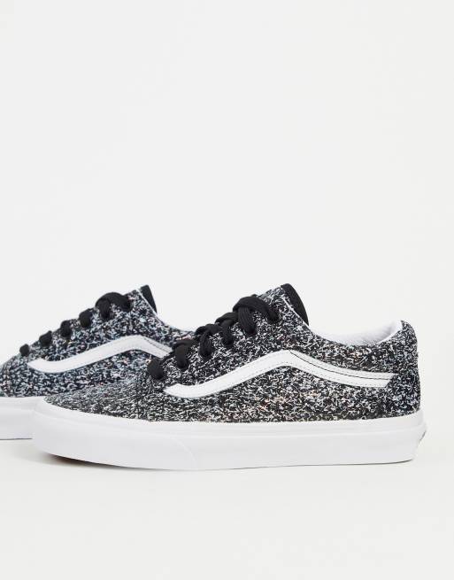 Vans Old Skool - Shiny Party - Sorte sneakers 