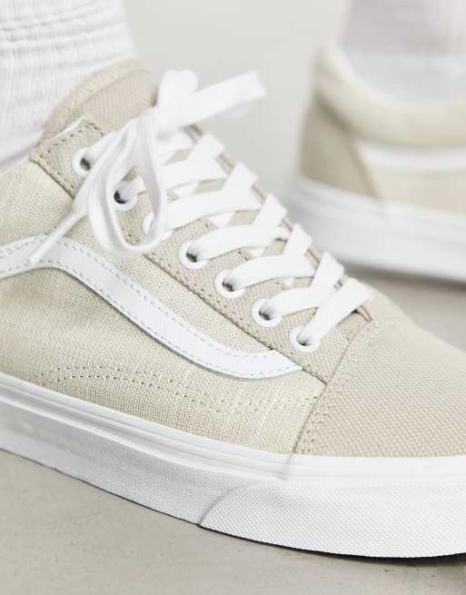 Vans old shop skool montant beige