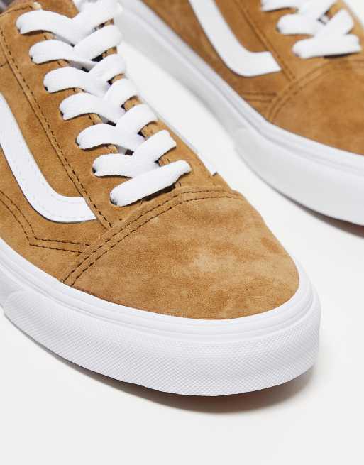 Vans old on sale skool daim marron