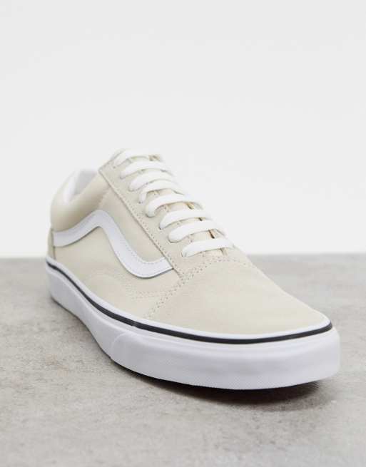 vans birch true white old skool