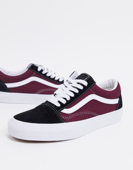 Vans nere store e fucsia