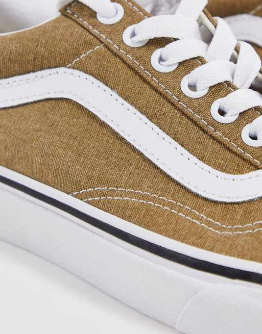 Vans old skool cumin shop & true white shoes