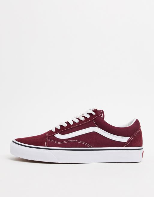 Vans old skool Burgunder Vans old skool Burgunder