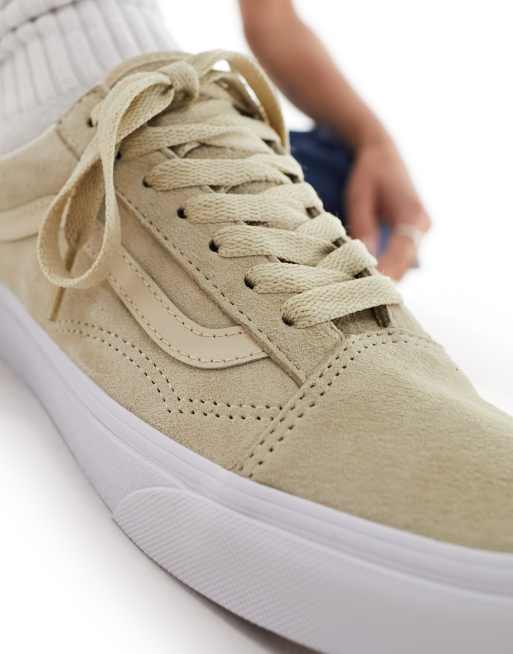 Vans old hotsell skool beige femme