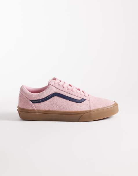 Vans – Old Skool – Sneaker in Rosa mit Gummisohle - view 1