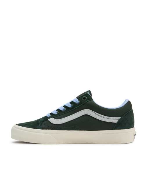 Vans old skool outlet green blue