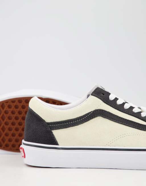 Vans old 2025 skool black cream